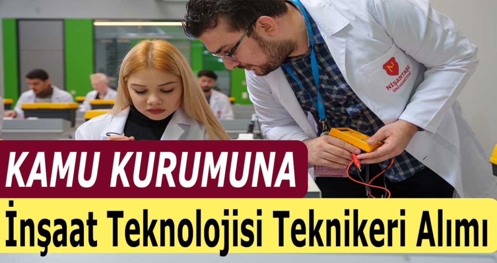 Kadıköy Belediyesi İnşaat Teknolojisi Teknikeri Alımı İş İlanları